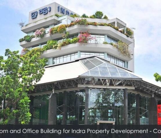 1.Vehicle Showroom and Office Building for Indra Property Development (Pvt) Ltd